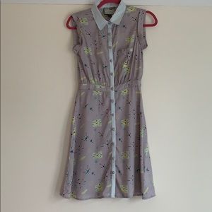 Yumi/ModCloth Retro Clock Dress